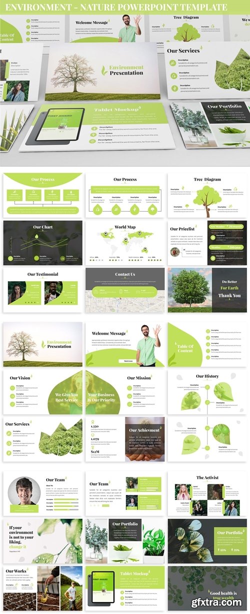 Environment - Nature Powerpoint Template