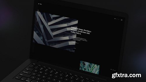 Black Laptop Mockup