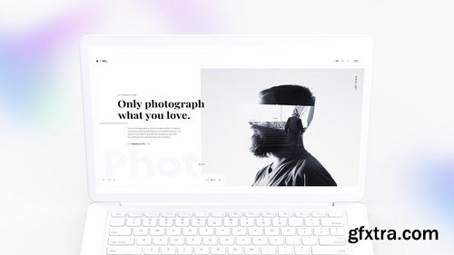 White Laptop Mockup