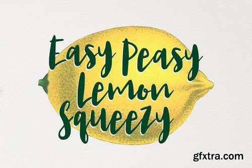 Lemon Juice Script Font