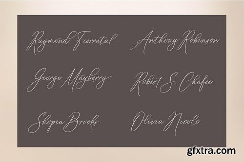 CM - Vignette Signature Script 4080708