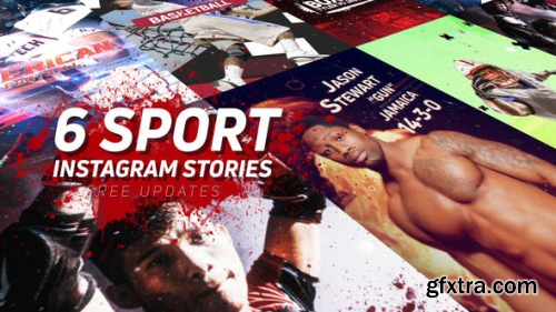 VideoHive Sport Instagram Stories Pack 23027755