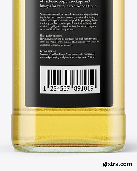 Download Clear Glass Olive Oil Bottle Mockup 48413 Gfxtra PSD Mockup Templates