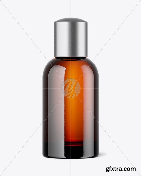 Amber Bottle Mockup 48414