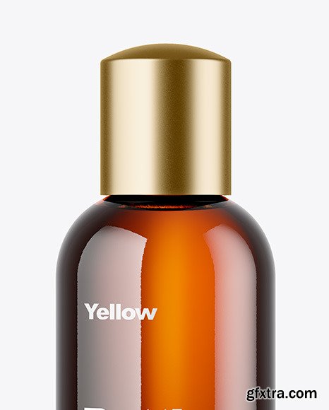 Amber Bottle Mockup 48414