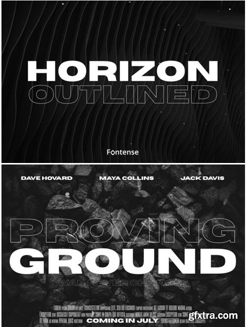 Horizon Font