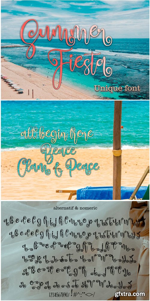 Summer Fiesta Font