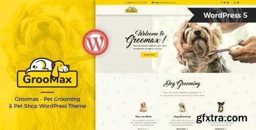 ThemeForest - Groomax v1.2 - Pet Grooming & Shop WordPress Theme - 21052129