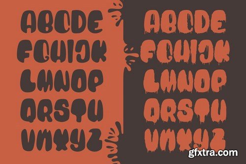 CM - Blood Bold - Fun Halloween Two Fonts 4085827