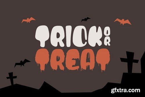 CM - Blood Bold - Fun Halloween Two Fonts 4085827