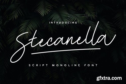 Stecanella - Script Font