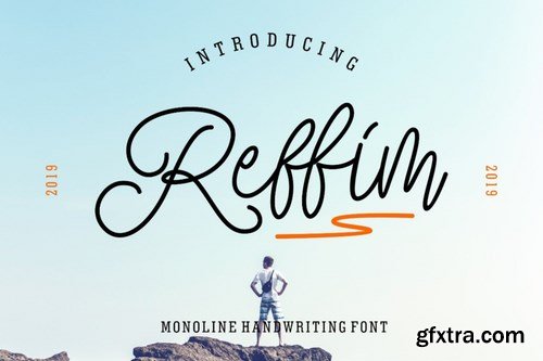 Reffim - Monoline Handwriting