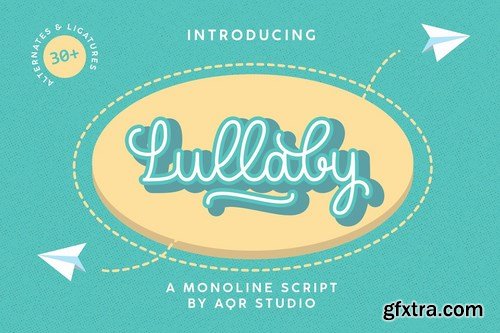 CM - Lullaby Playful Typeface 4085174