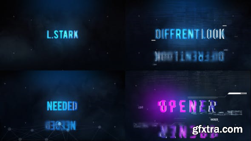 VideoHive Hi-Tech Titles Opener 22377715