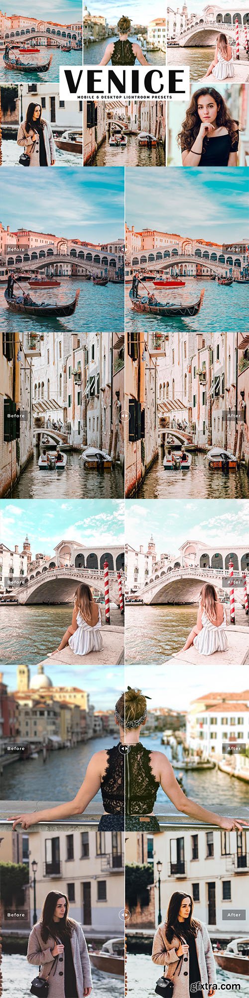 Venice Mobile & Desktop Lightroom Presets