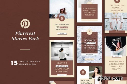 Pinterest Stories Templates 2