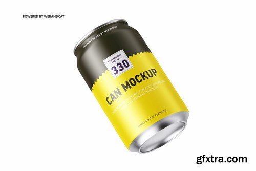 330ml Can Mock-up