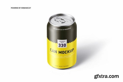 330ml Can Mock-up