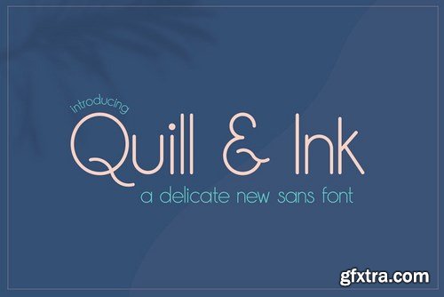 CM - Quill & Ink Sans Font 4087879