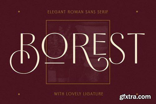 CM - Borest - Elegant Roman Sans Serif 4064411