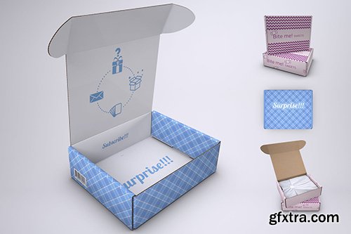 Subscription Box Mock-Up