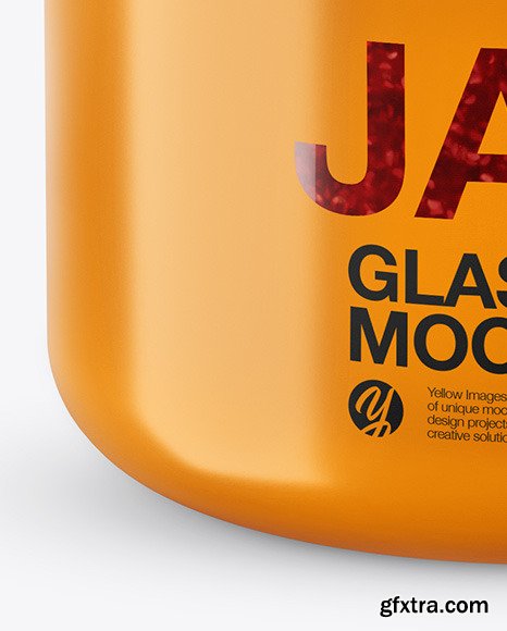 Glass Raspberry Jam Jar in Shrink Sleeve 48437