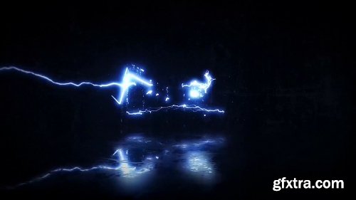 Videohive Electric and Neon Logo Reveal 22870197