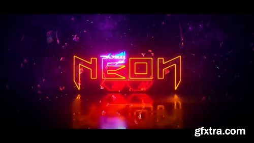 Videohive Electric and Neon Logo Reveal 22870197