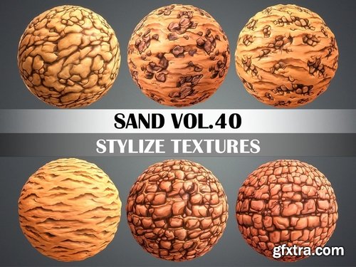 Cgtrader - Stylized Texture Pack - VOL 5 Texture