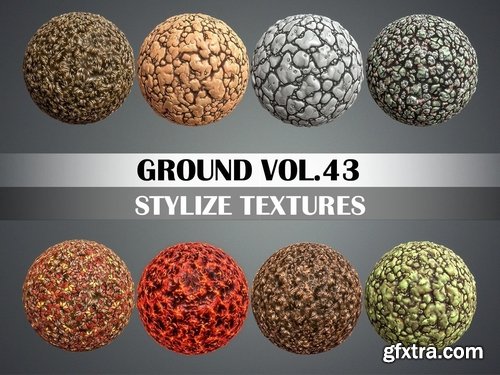 Cgtrader - Stylized Texture Pack - VOL 5 Texture