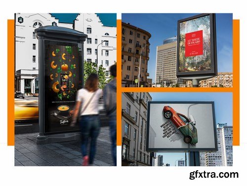 Billboards Urban Mock-Up