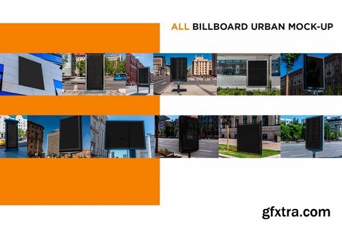 Billboards Urban Mock-Up