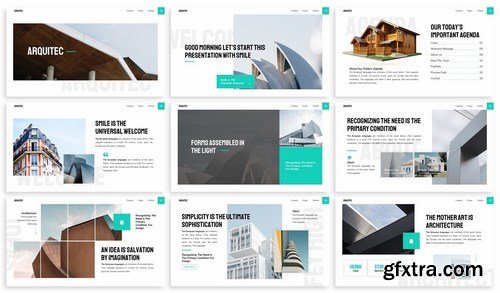 Arquitec - Architecture Google Slides and Keynote Templates