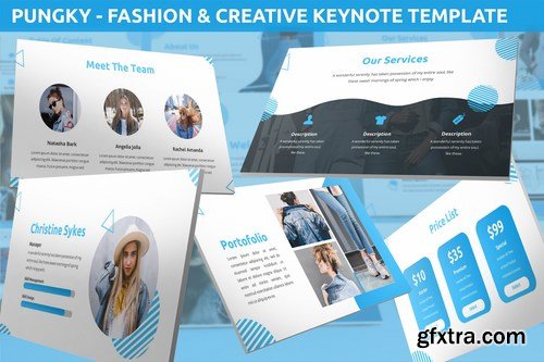 Pungky - Fashion & Creative Keynote Template