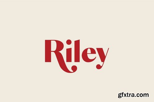 CM - Riley - A Modern Typeface 2709889