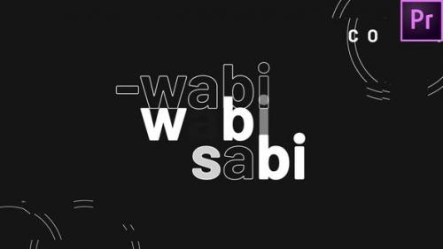 Udemy - Wabi Sabi // Minimal Titles - Openers Pack for Premiere Pro