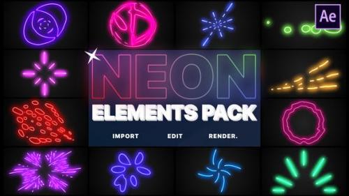 Udemy - Neon Elements | After Effects