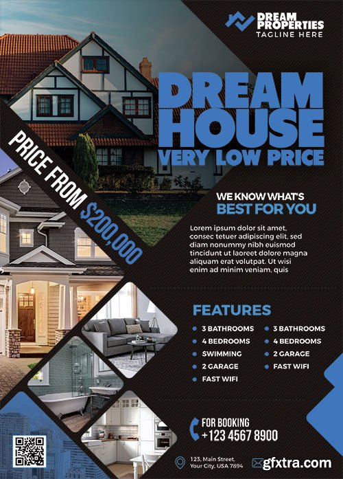 Real Estate - Premium flyer psd template