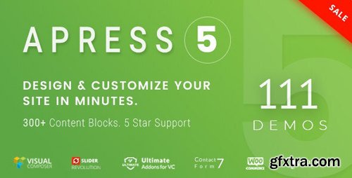 ThemeForest - Apress v5.0.1 - Responsive Multi-Purpose Theme - 20287911