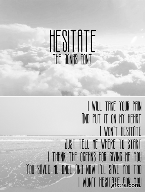 Hesitate Font