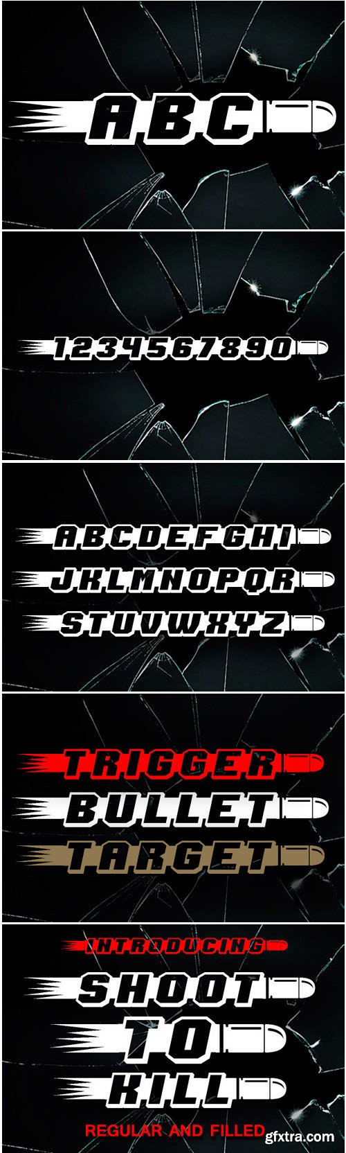 Shoot to Kill Font