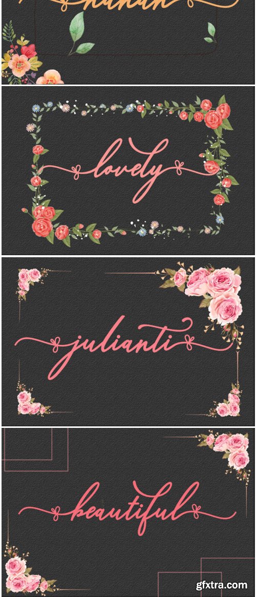 Cynthia Script Font