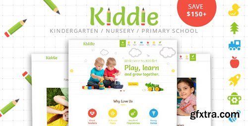 ThemeForest - Kiddie v4.1.5 - Kindergarten WordPress Theme - 14552819