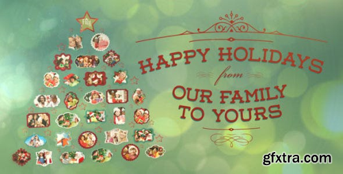 VideoHive Holiday Photo Tree 752419