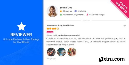 CodeCanyon - Reviewer WordPress Plugin v3.21.0 - 5532349 - NULLED