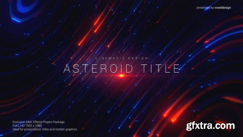 VideoHive Asteroid Cinematic Title 24548695