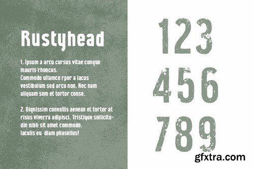 CM - Rustyhead Typeface 4094714