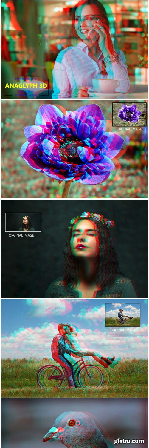 Anaglyph 3D - Photoshop Action 1760822