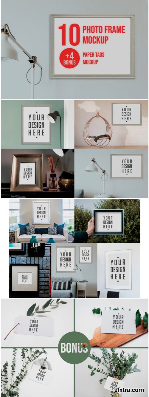 Photo Frame Mockups Bundle 1760593