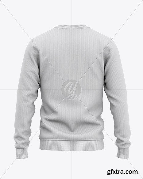 Men\'s Crew Neck Sweatshirt/Sweater Mockup 48621